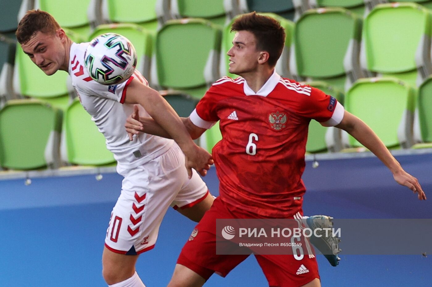 Футбол. Молодежный ЧЕ-2021. Матч Дания – Россия
