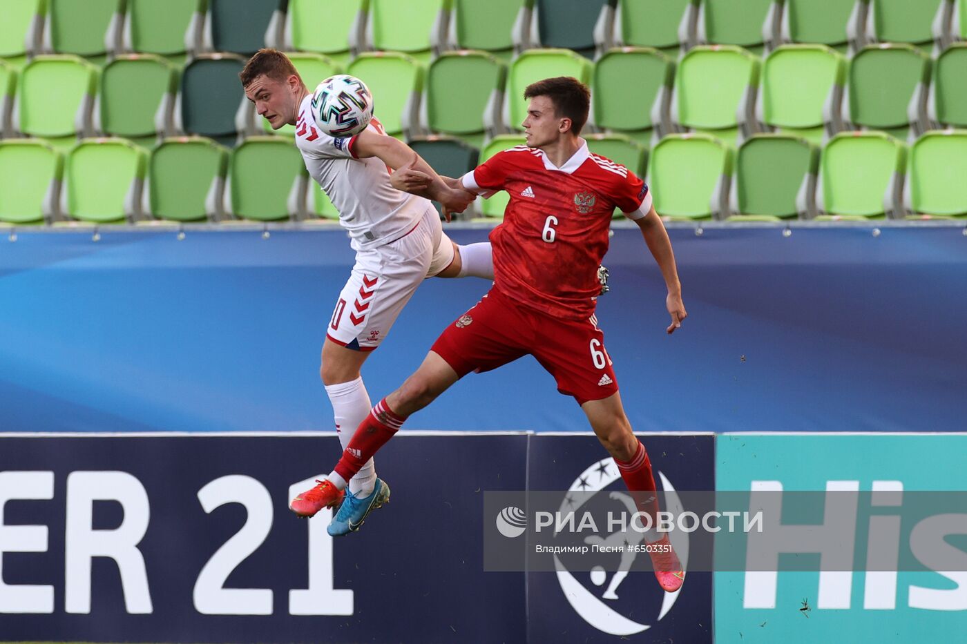 Футбол. Молодежный ЧЕ-2021. Матч Дания – Россия