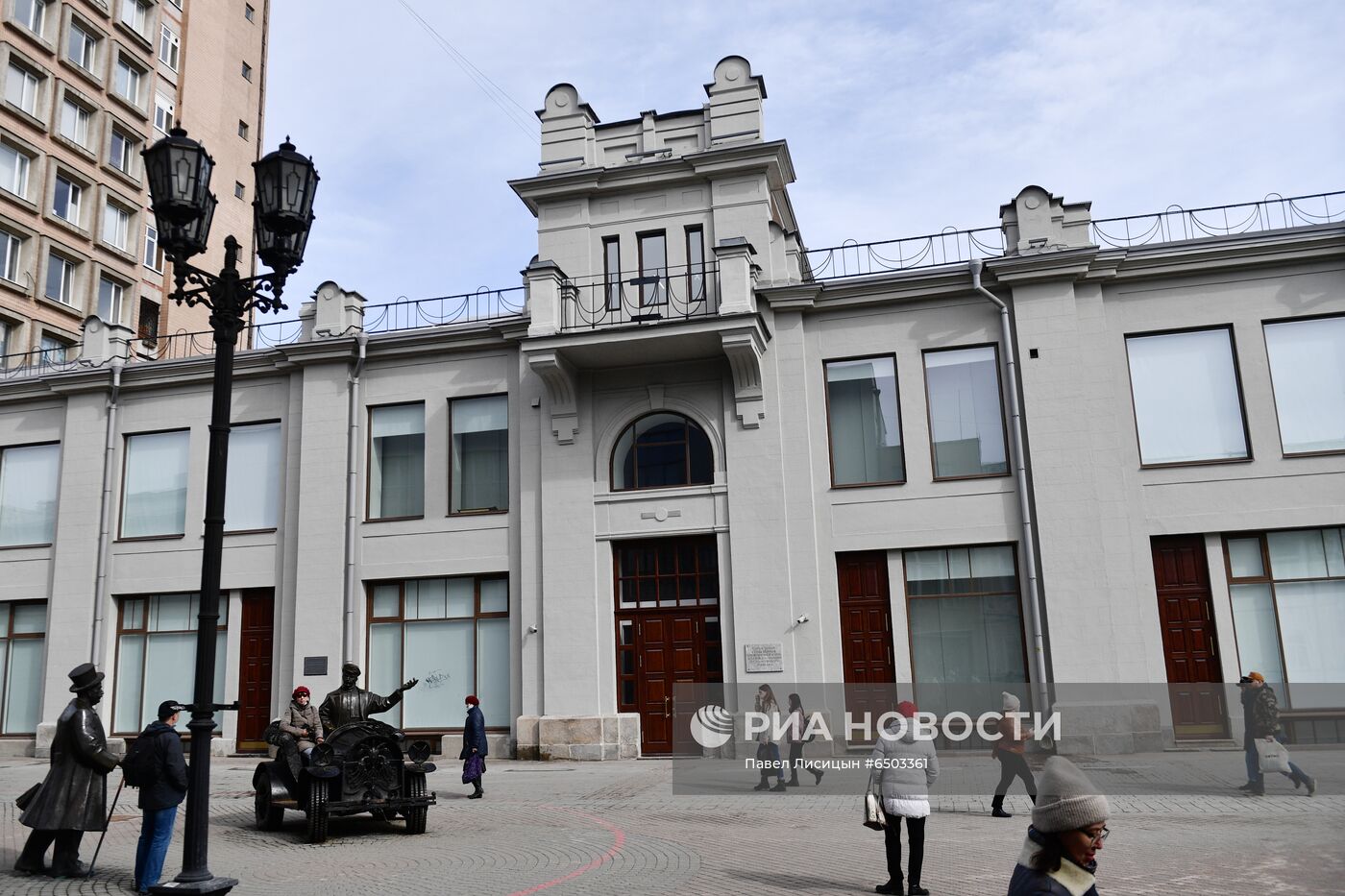 Подготовка к открытию центра "Эрмитаж-Урал"