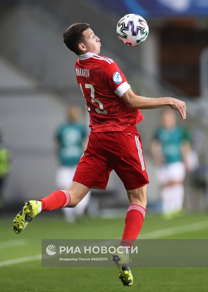 Футбол. Молодежный ЧЕ-2021. Матч Дания – Россия