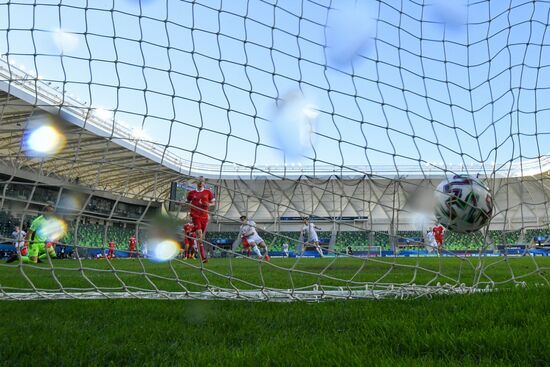 Футбол. Молодежный ЧЕ-2021. Матч Дания – Россия