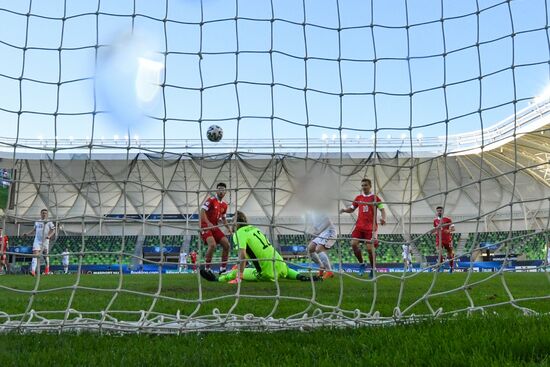 Футбол. Молодежный ЧЕ-2021. Матч Дания – Россия