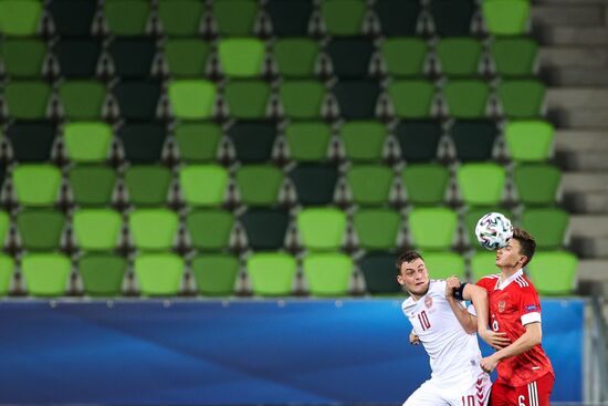 Футбол. Молодежный ЧЕ-2021. Матч Дания – Россия