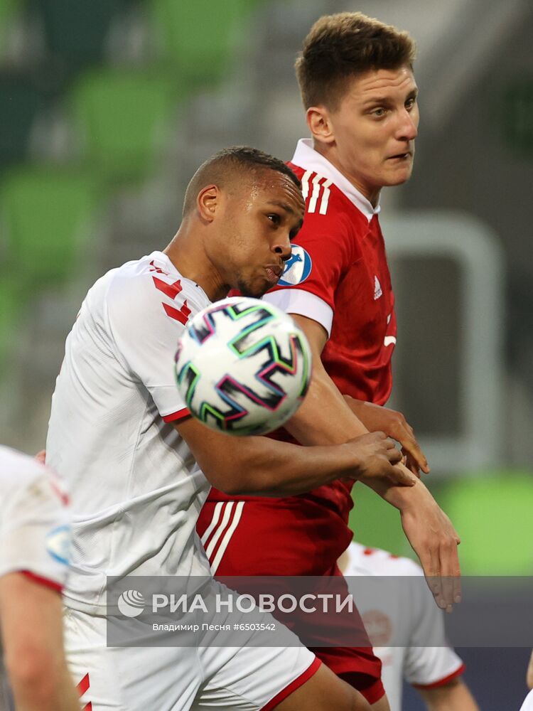 Футбол. Молодежный ЧЕ-2021. Матч Дания – Россия