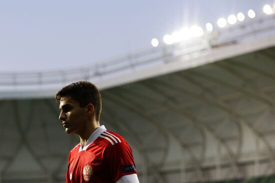 Футбол. Молодежный ЧЕ-2021. Матч Дания – Россия