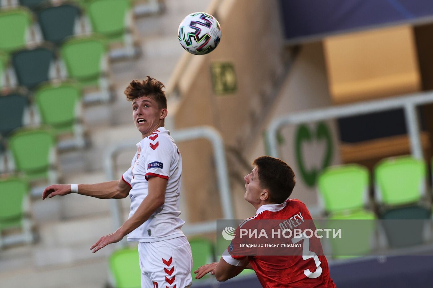 Футбол. Молодежный ЧЕ-2021. Матч Дания – Россия