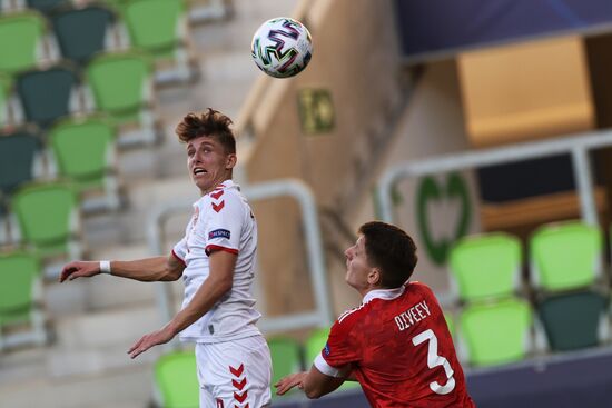 Футбол. Молодежный ЧЕ-2021. Матч Дания – Россия