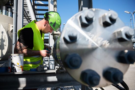 Строительство газопровода "Северный поток-2" в Германии