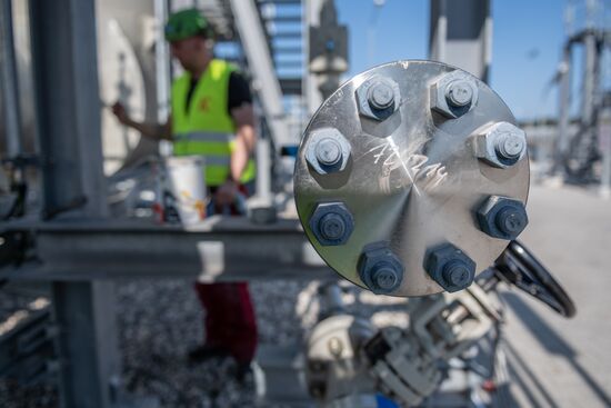 Строительство газопровода "Северный поток-2" в Германии