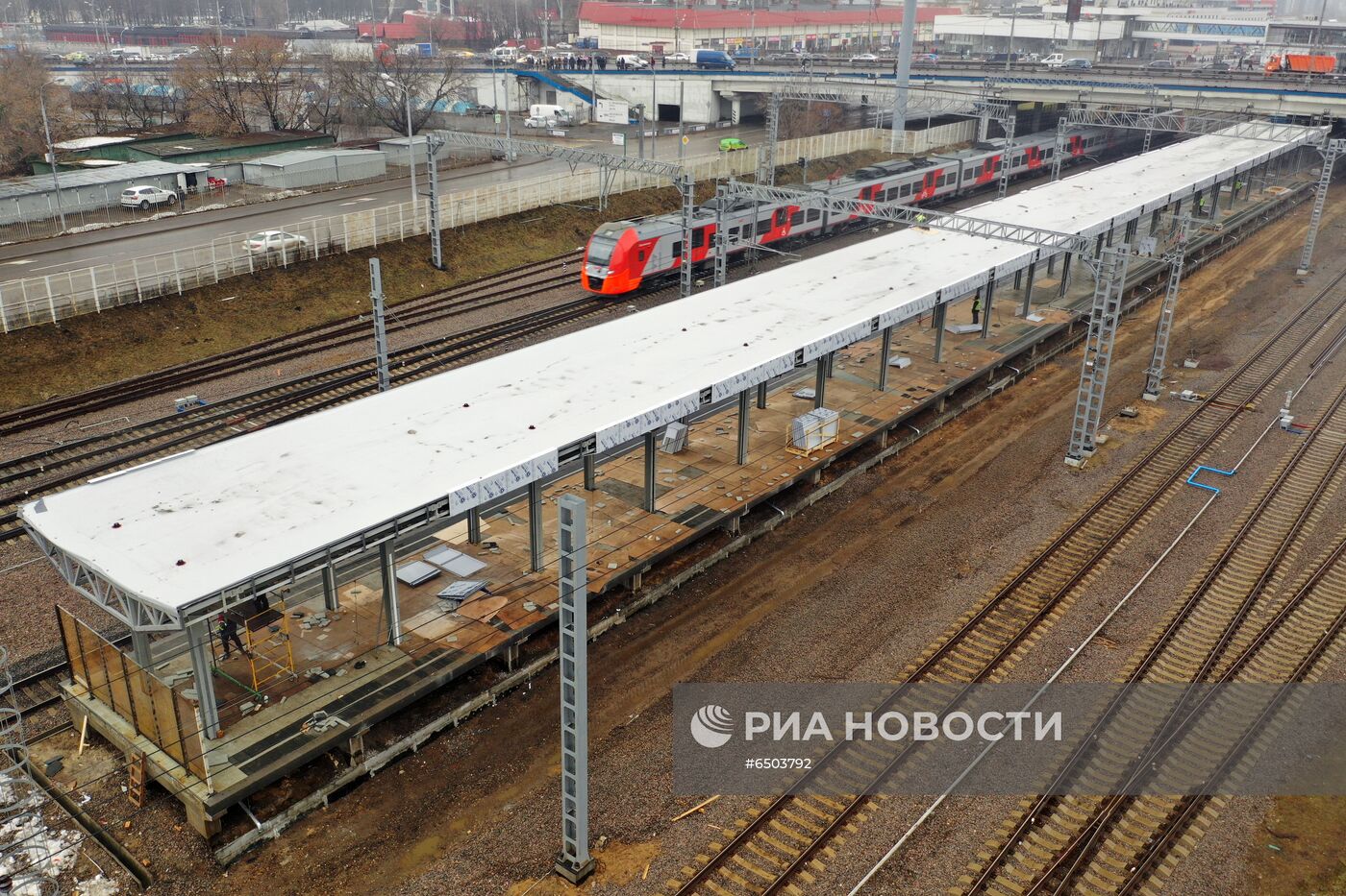 Строительство нового вокзального комплекса Восточный