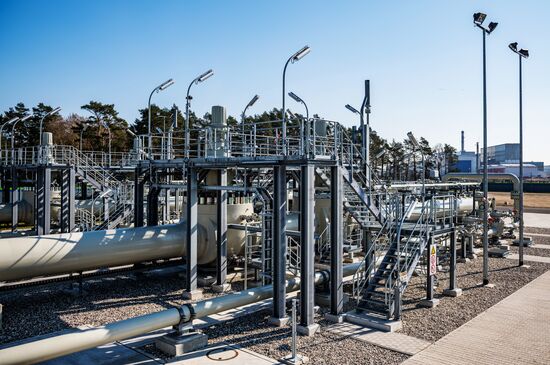 Строительство газопровода "Северный поток-2" в Германии