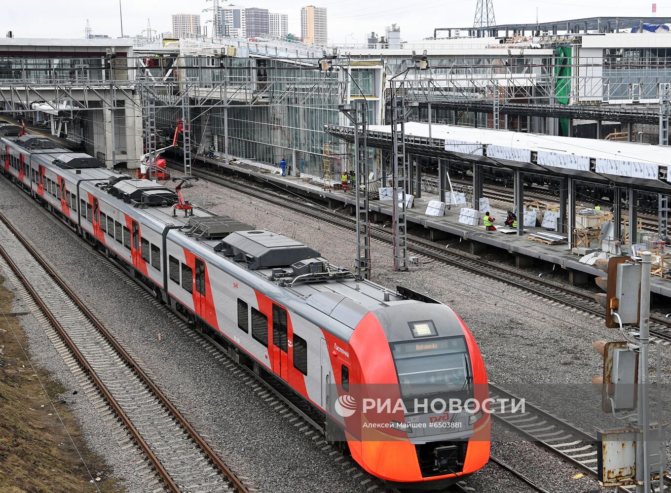 Строительство нового вокзального комплекса Восточный