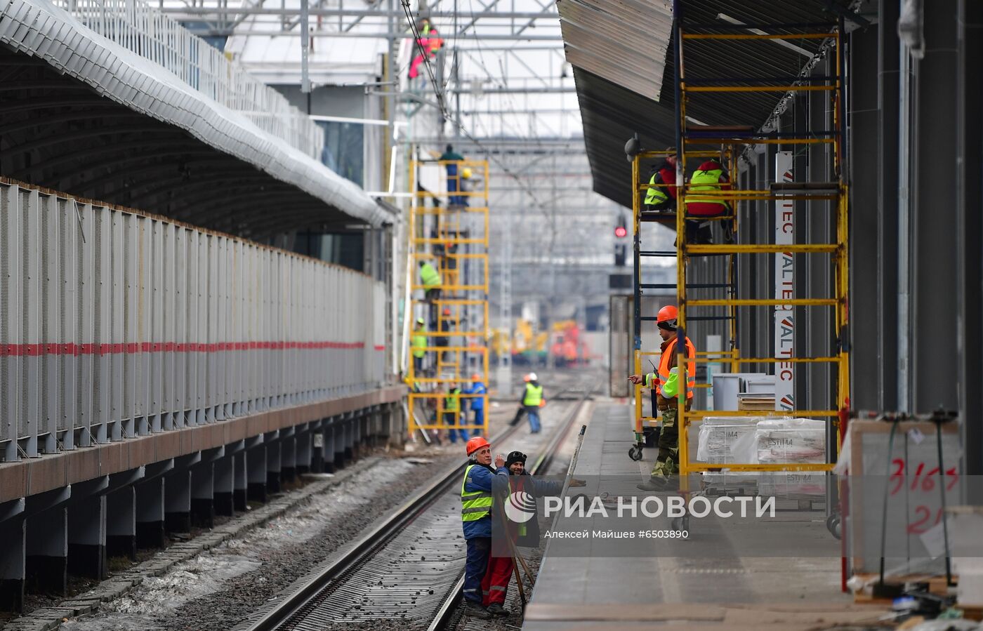 Строительство нового вокзального комплекса Восточный