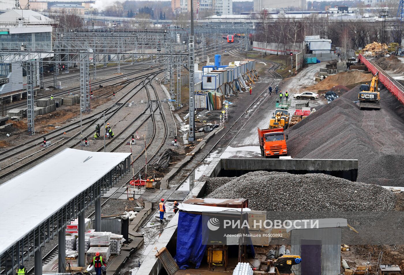 Строительство нового вокзального комплекса Восточный