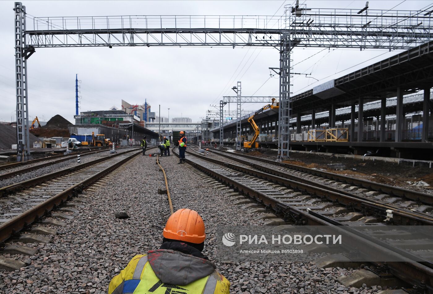 Строительство нового вокзального комплекса Восточный