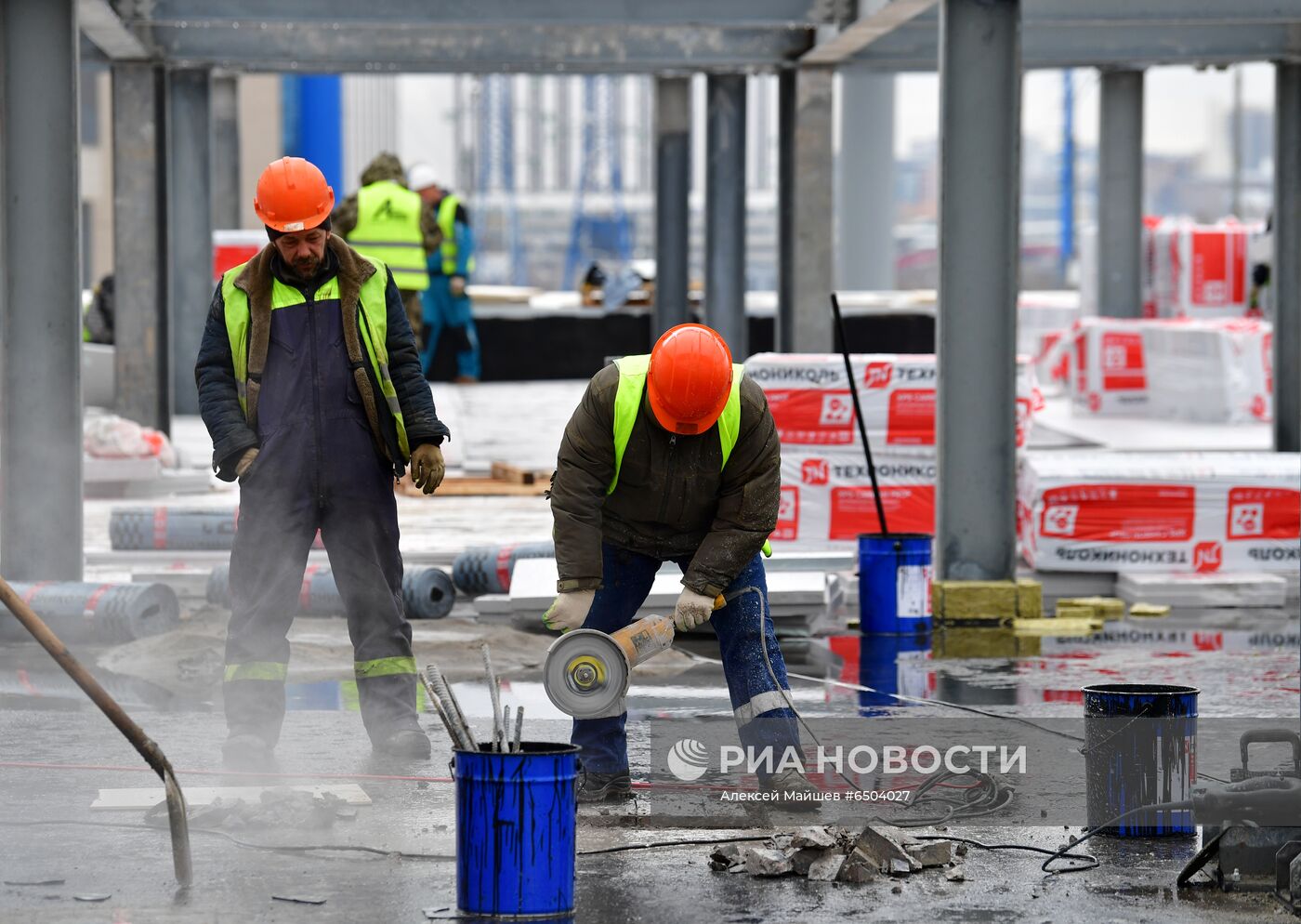 Строительство нового вокзального комплекса Восточный