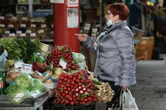 Рынок в Симферополе