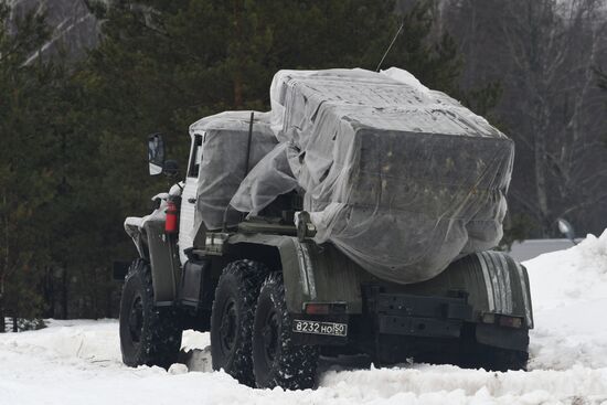 Российско-белорусские военные учения в Нижегородской области