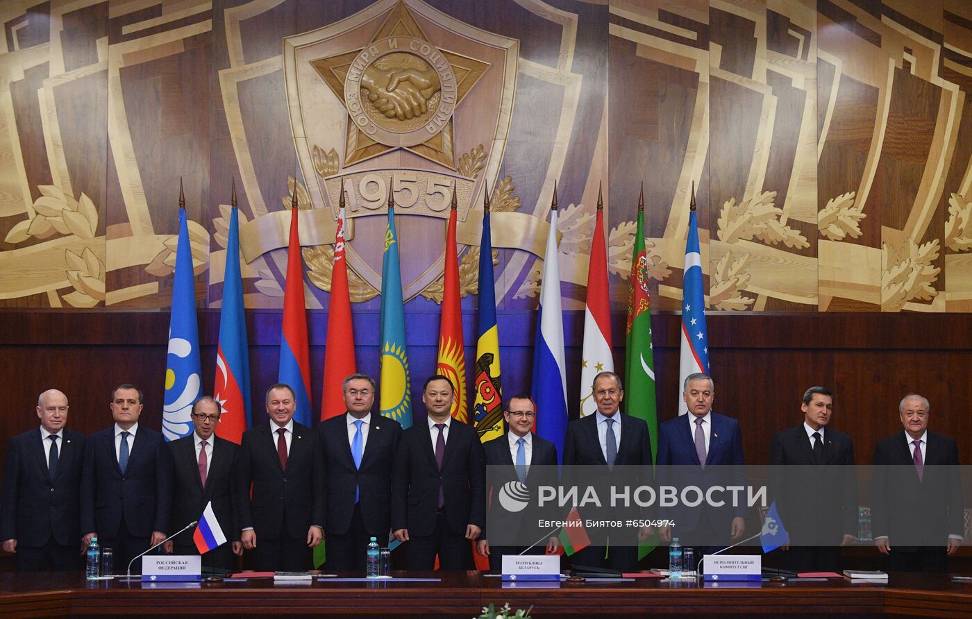 Заседание Совета министров иностранных дел Содружества Независимых Государств