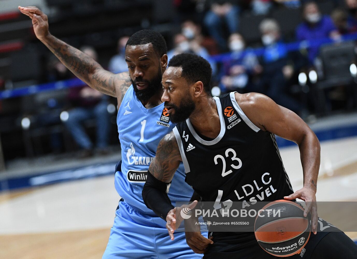 Баскетбол. Евролига. Матч "Зенит" - АСВЕЛ