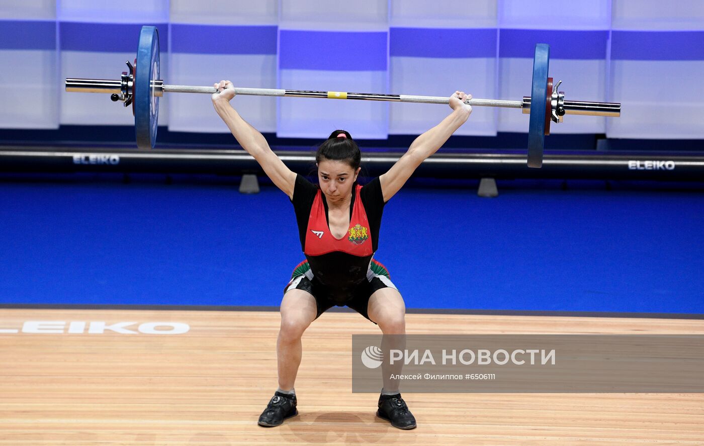 Тяжелая атлетика. Чемпионат Европы. Первый день