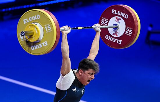 Тяжелая атлетика. Чемпионат Европы. Первый день