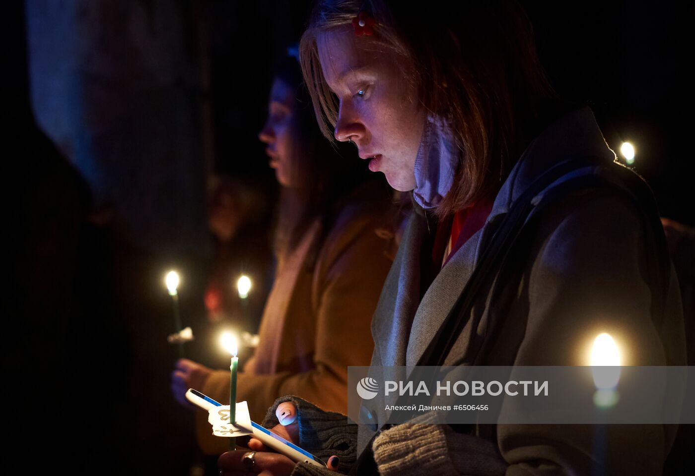 Празднование католической Пасхи в России