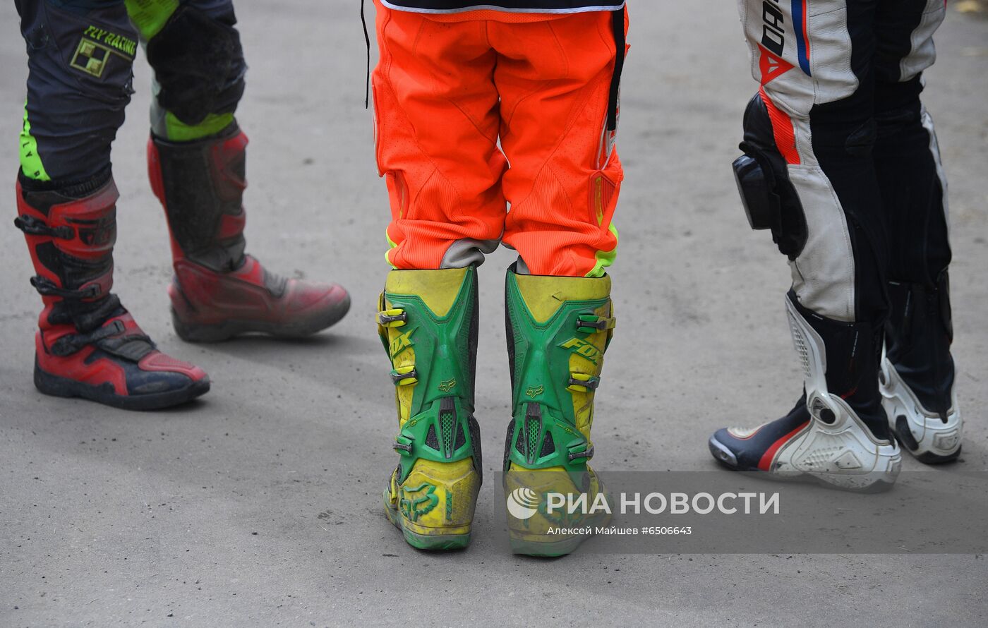 Соревнования по флэт-треку на Красной Пресне 