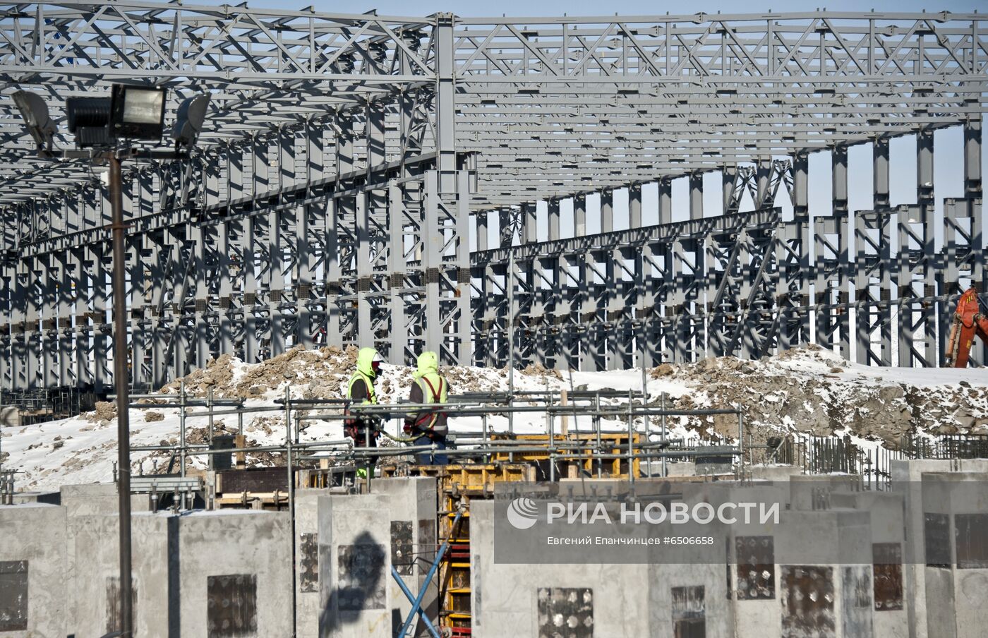Строительство завода "Удоканская медь"