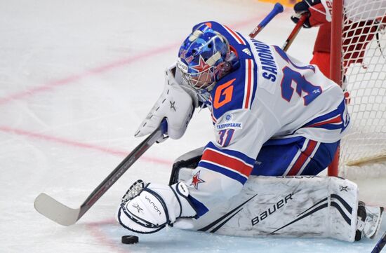 Хоккей. КХЛ. Матч ЦСКА - СКА