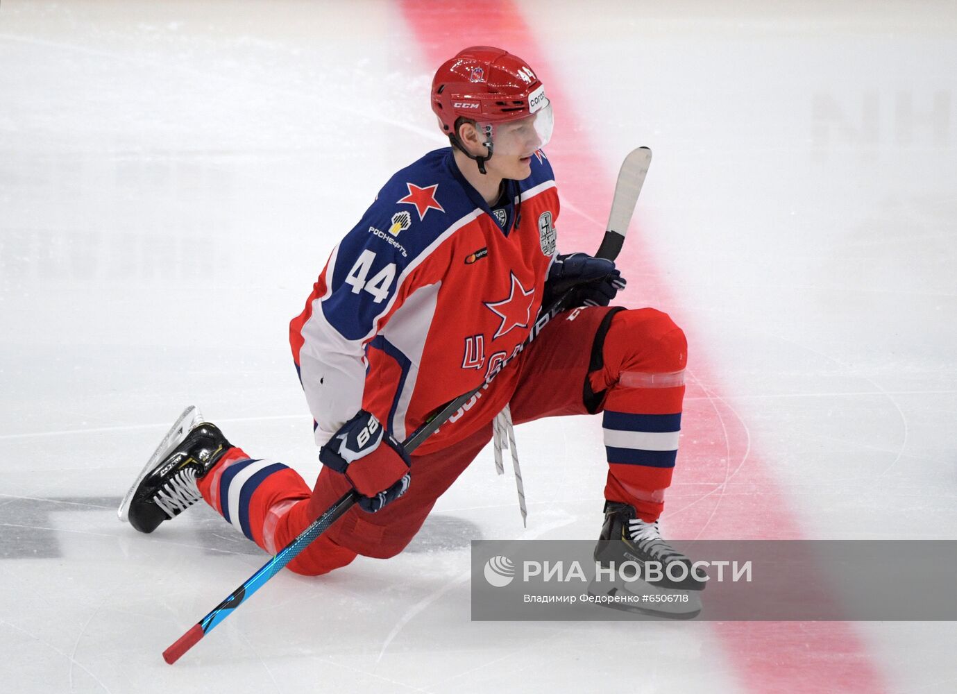 Хоккей. КХЛ. Матч ЦСКА - СКА