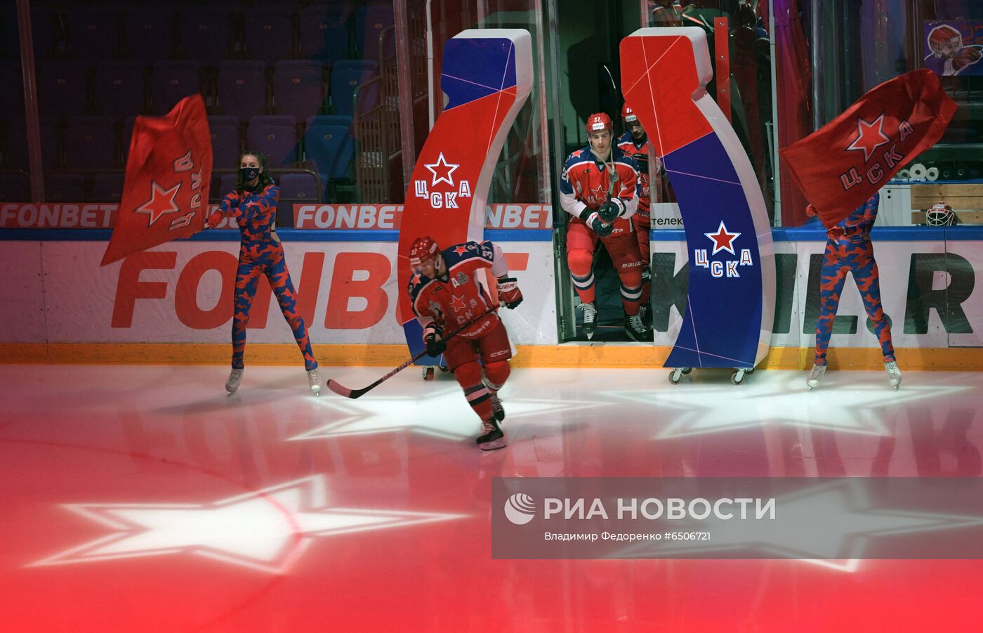 Хоккей. КХЛ. Матч ЦСКА - СКА