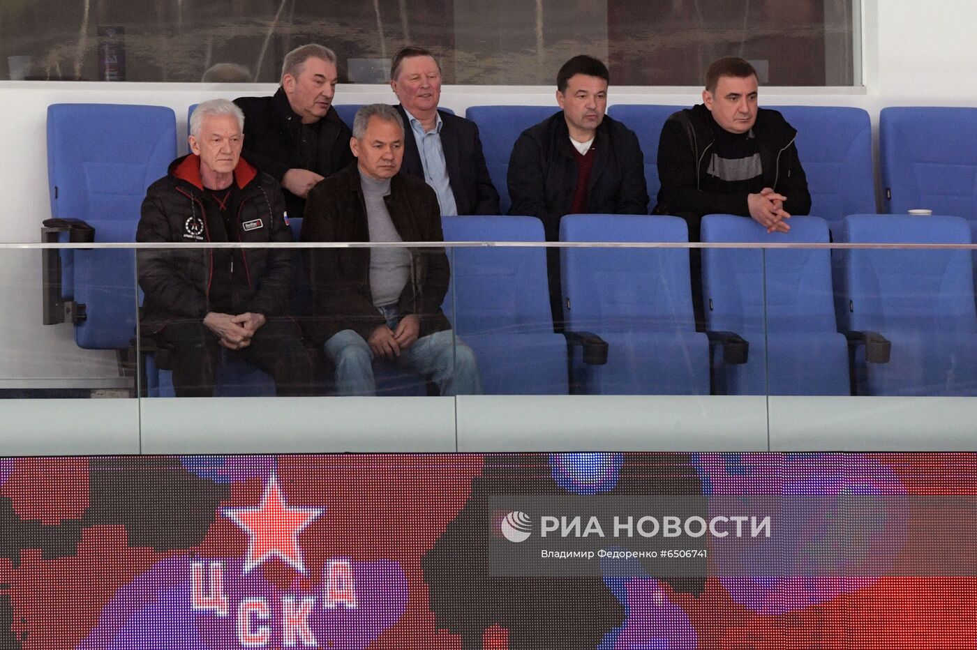 Хоккей. КХЛ. Матч ЦСКА - СКА