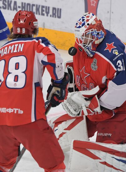 Хоккей. КХЛ. Матч ЦСКА - СКА