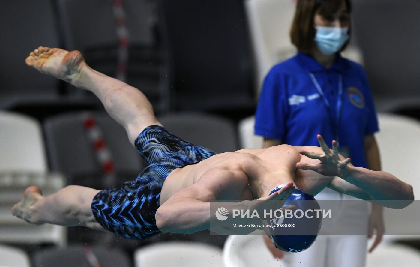 Плавание. Чемпионат России. Второй день