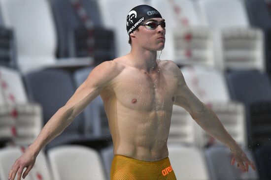 Плавание. Чемпионат России. Второй день