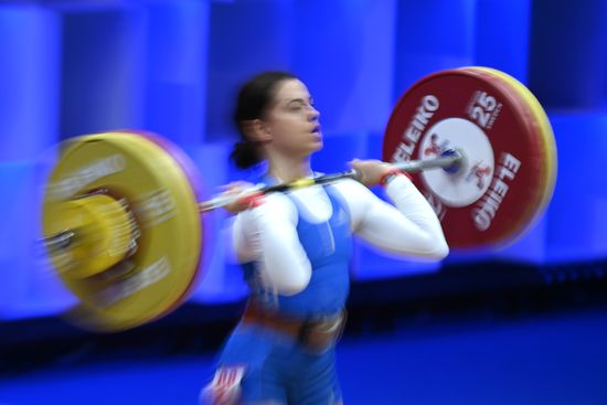 Тяжелая атлетика. Чемпионат Европы. Второй день