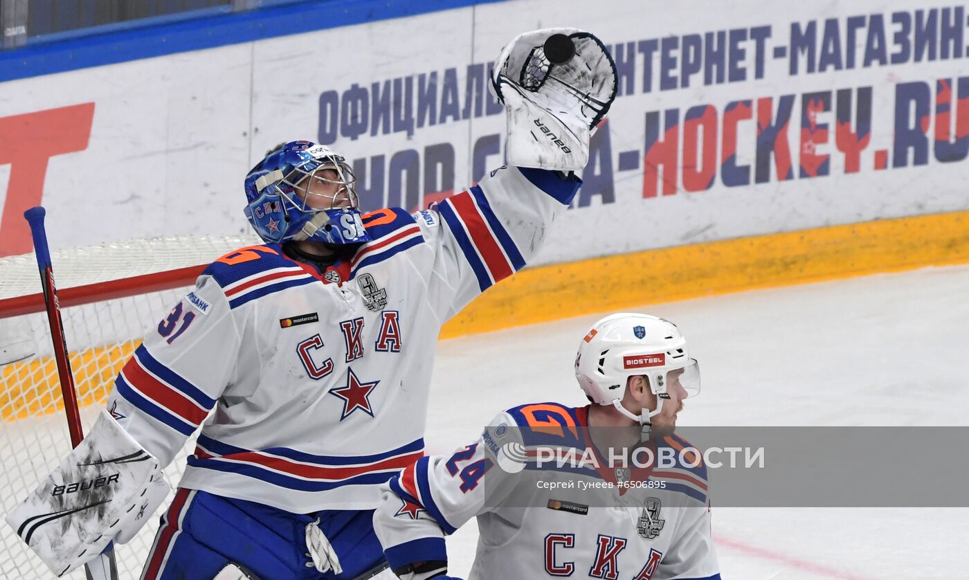 Хоккей. КХЛ. Матч ЦСКА - СКА