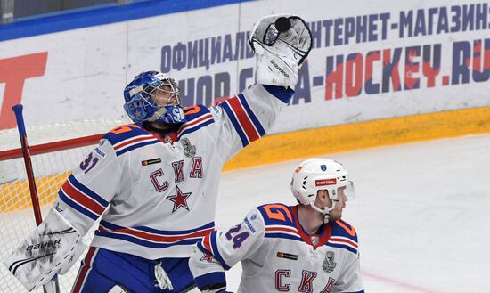 Хоккей. КХЛ. Матч ЦСКА - СКА