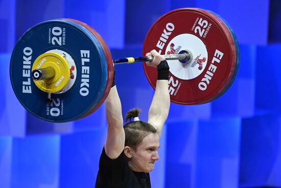 Тяжелая атлетика. Чемпионат Европы. Второй день