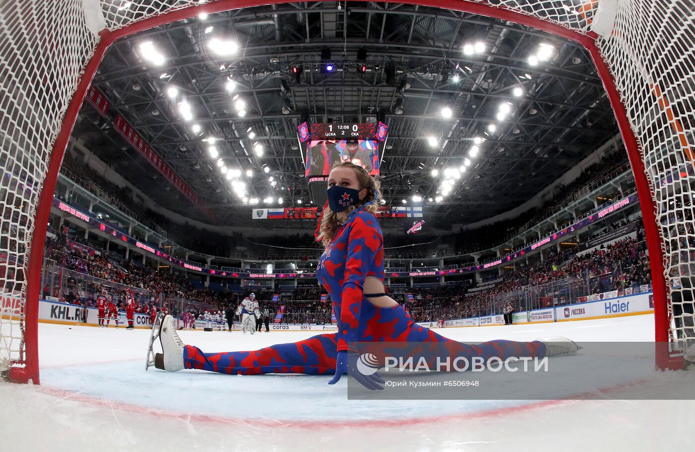 Хоккей. КХЛ. Матч ЦСКА - СКА