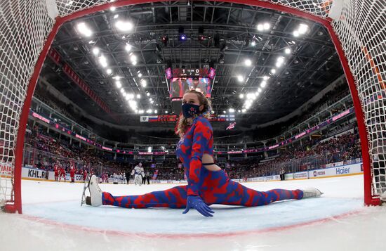 Хоккей. КХЛ. Матч ЦСКА - СКА