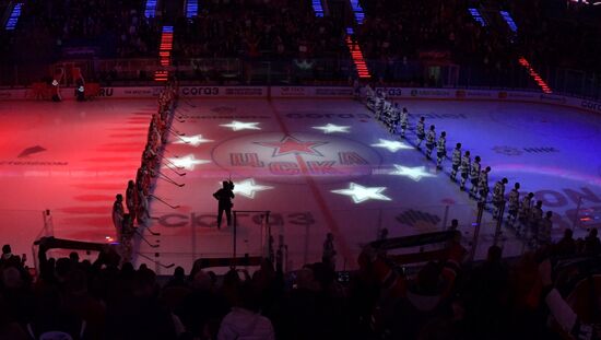 Хоккей. КХЛ. Матч ЦСКА - СКА