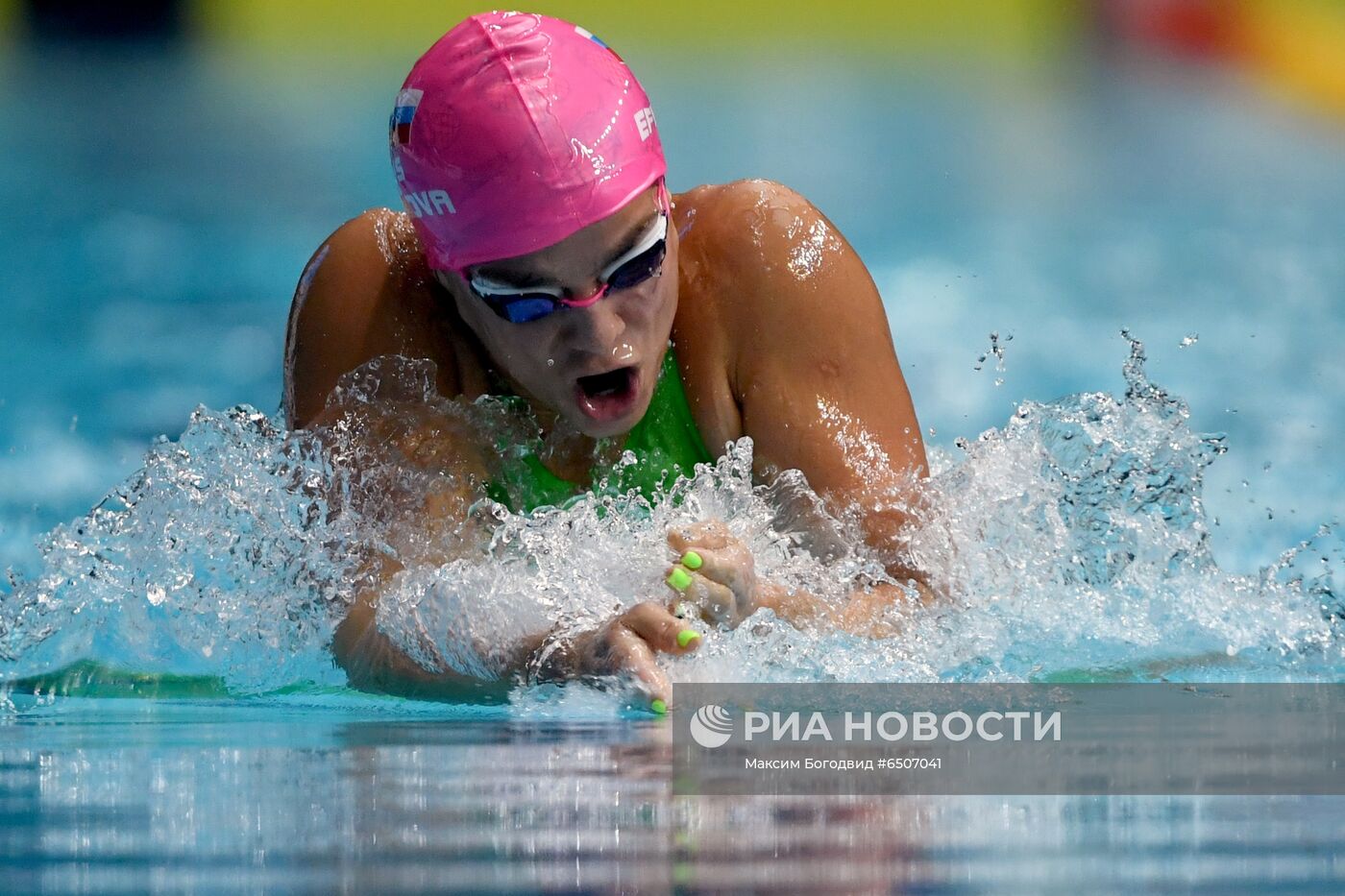 Плавание. Чемпионат России. Второй день