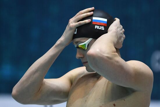 Плавание. Чемпионат России. Второй день