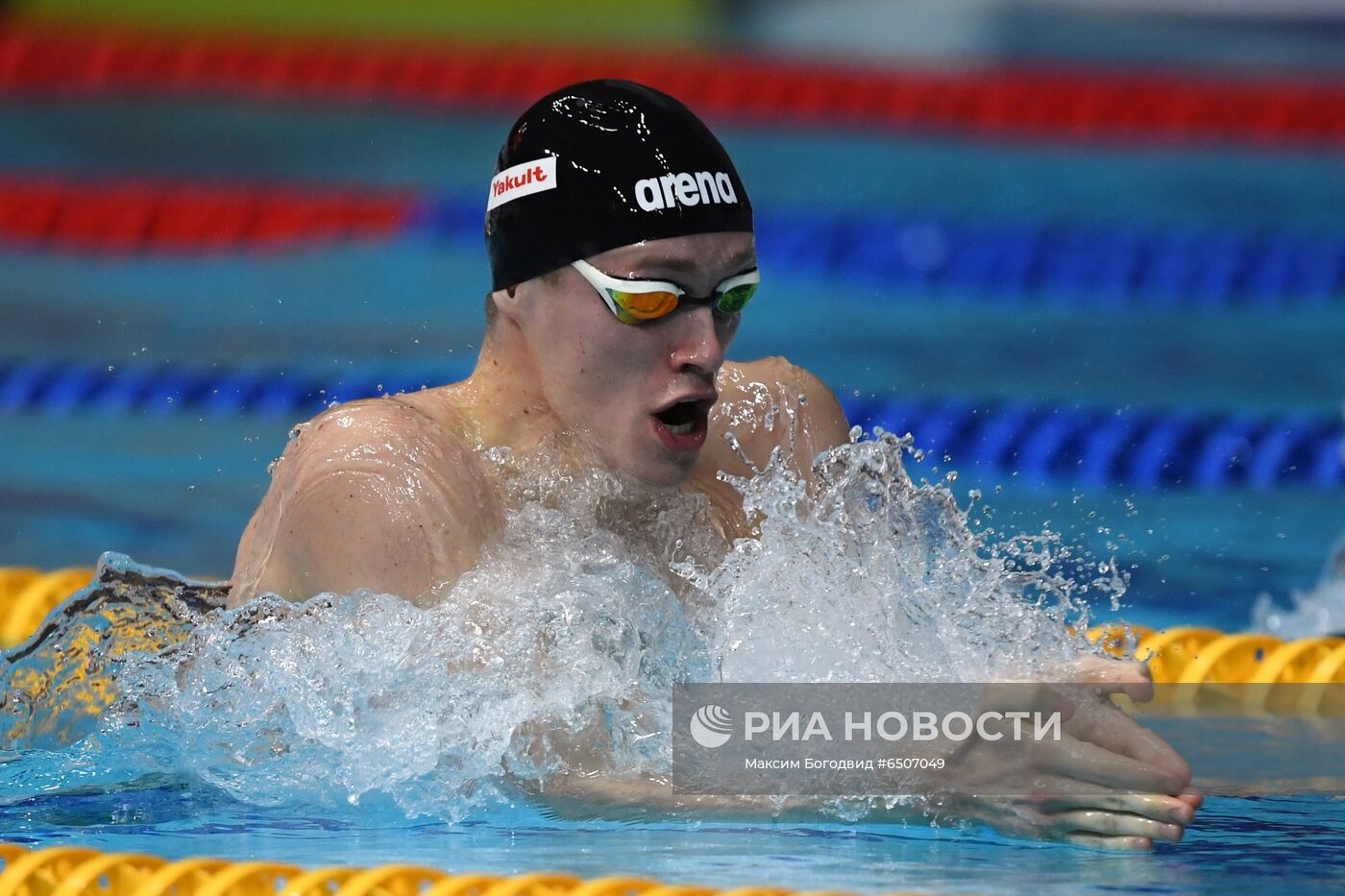 Плавание. Чемпионат России. Второй день