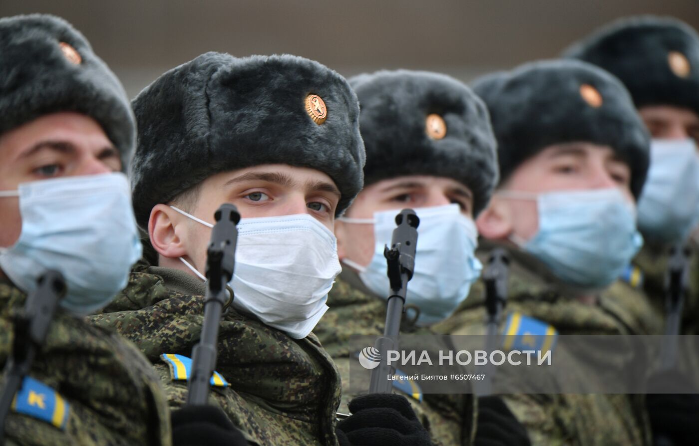 Репетиция парада Победы в Алабино