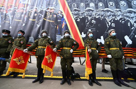 Репетиция парада Победы в Алабино