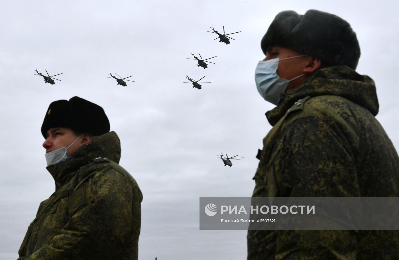 Репетиция парада Победы в Алабино