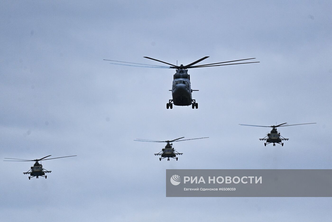 Репетиция парада Победы в Алабино